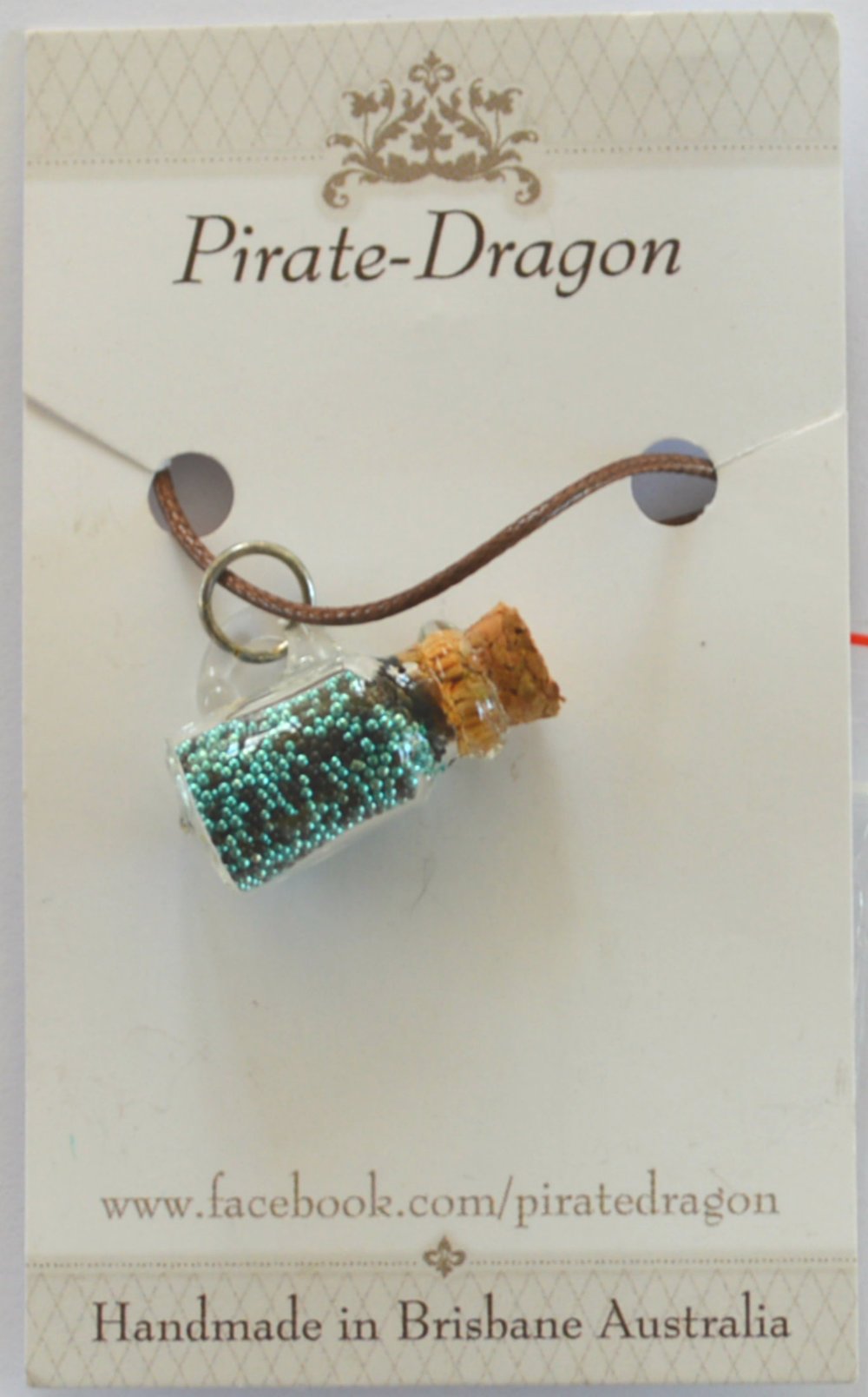 Glass Jug Pendant - colour variations available