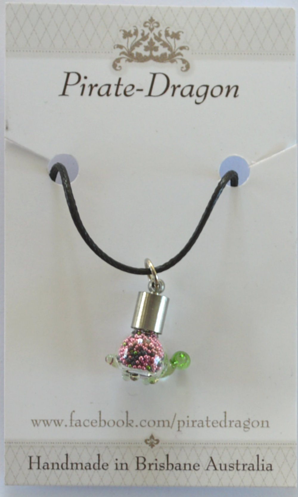 Glass Turtle Pendant - choose your own colour/s