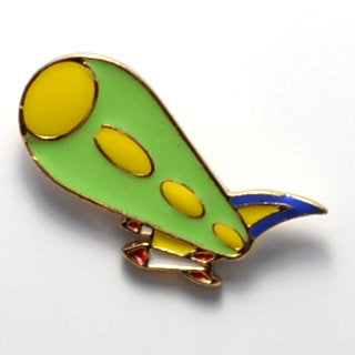 Spaceship Enamel Pin (BR031)