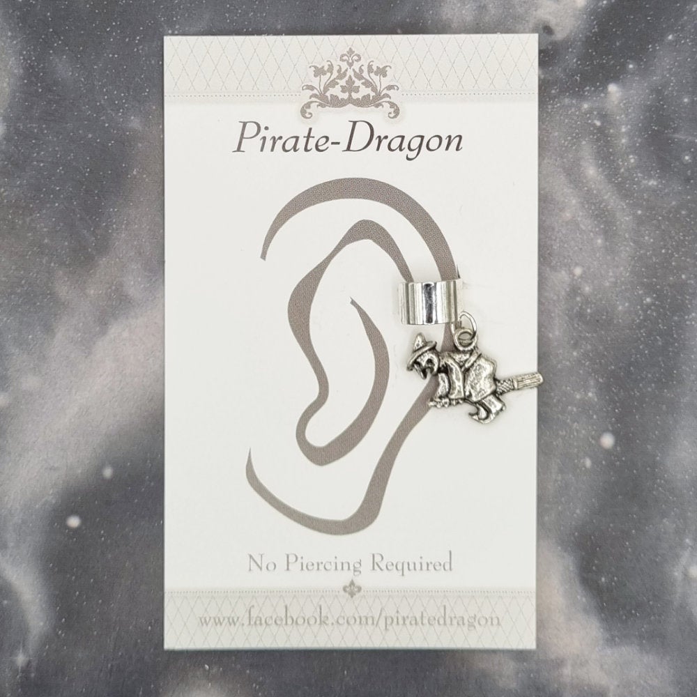 Silver Witch Non-Pierced Ear Cuff (EC2135)