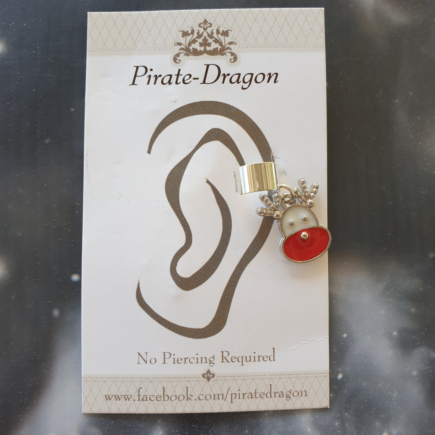 Reindeer Non-Pierced Ear Cuff (EC2516)