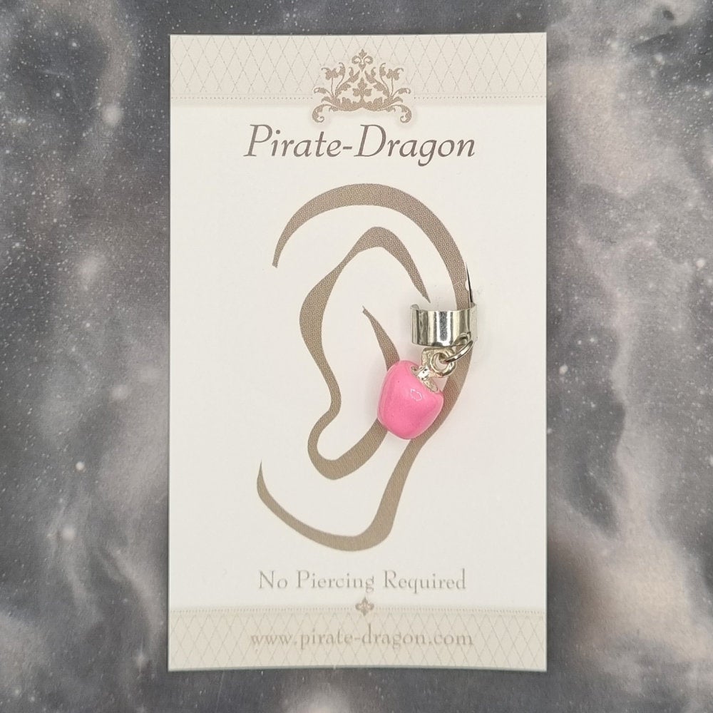 Pink Apple Non-Pierced Ear Cuff (EC2523)