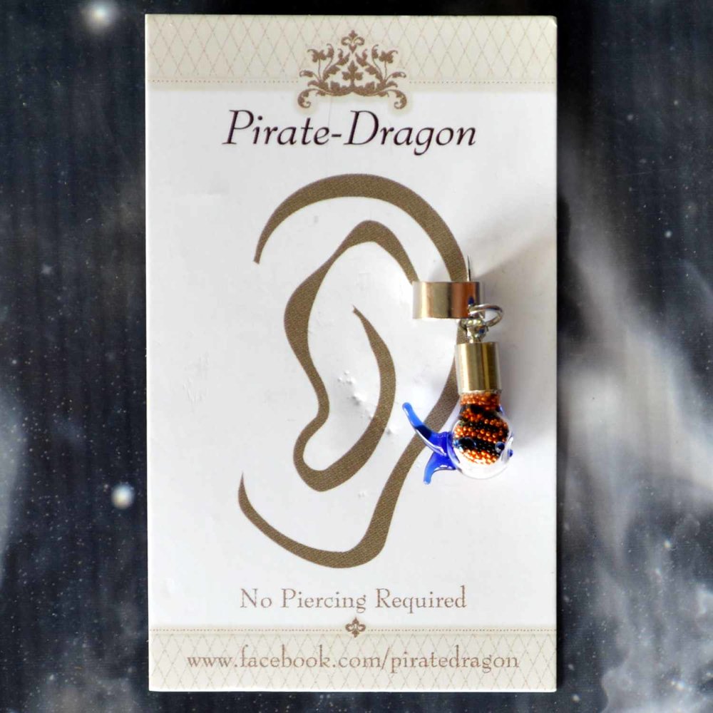 Clown Fish Non-Pierced Ear Cuff (EC4570)