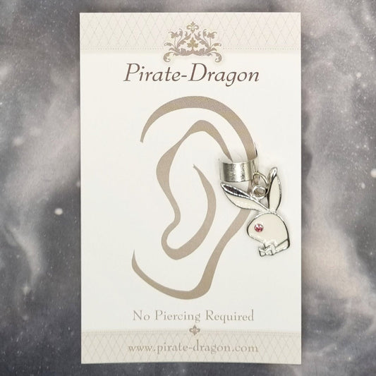 White Rabbit Non-Pierced Ear Cuff (EC4577)