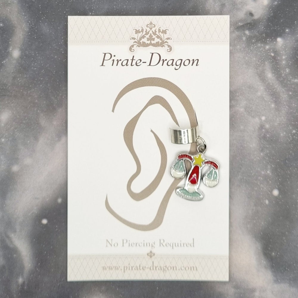 Scales (Libra) Non-Pierced Ear Cuff (EC9539)