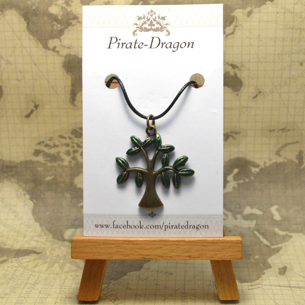 Tree of Life Pendant - Hand painted (PN0086)