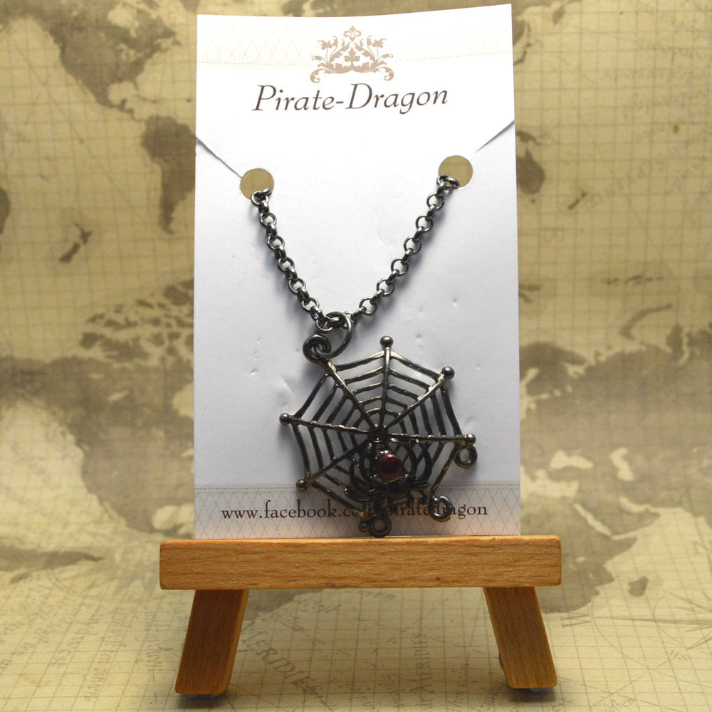 Spider Pendant - Hand painted (PN0088)