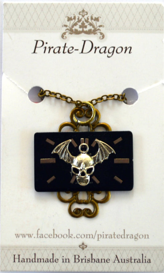 Steampunk Skull Pendant (PN0101)