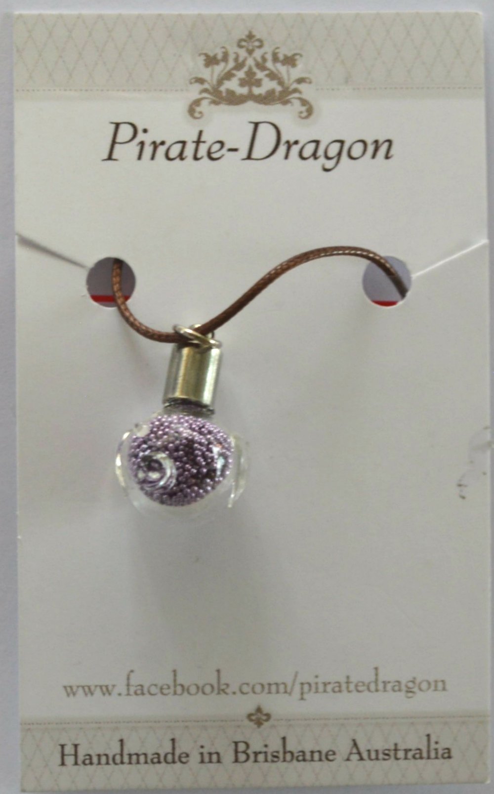 Glass Pig Pendant - choose your own colour/s