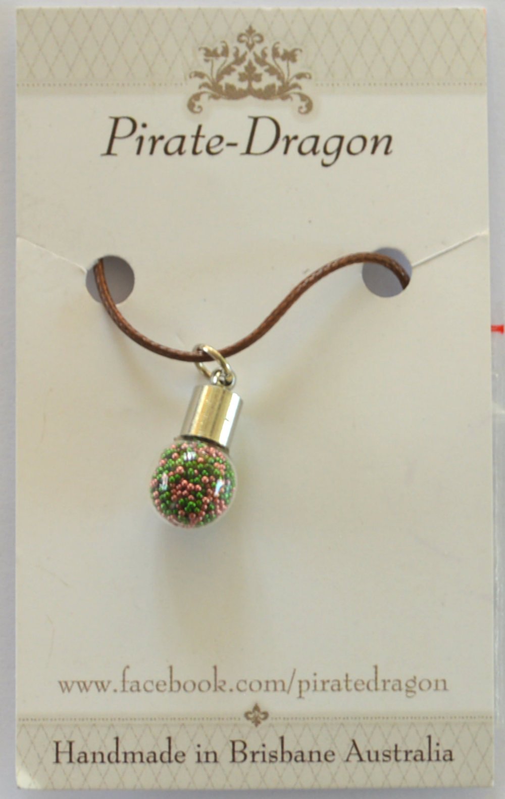 Glass Globe Pendant - choose your own colour/s