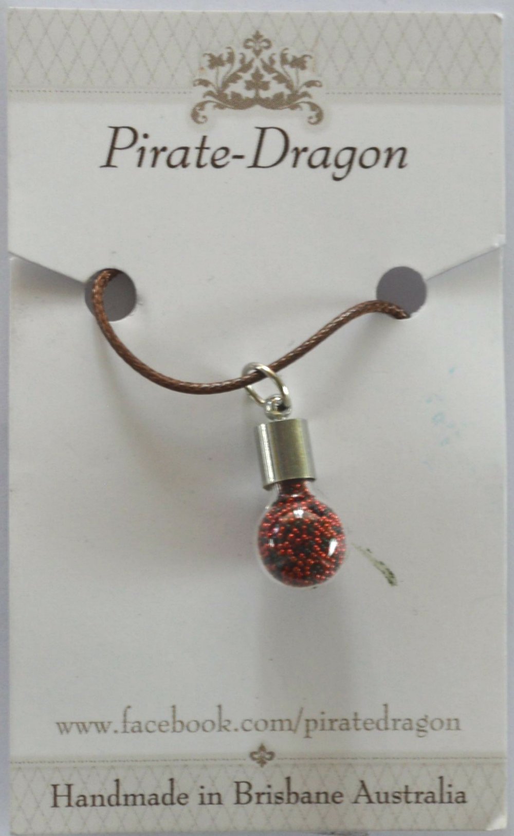 Glass Globe Pendant - choose your own colour/s