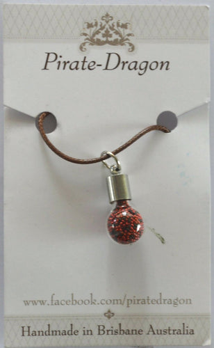 Glass Globe Pendant - choose your own colour/s