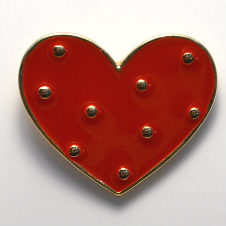 Heart Enamel Pin (BR001)
