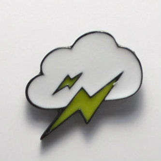 Storm Cloud Enamel Pin (BR015)