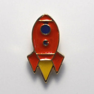 Rocket Enamel Pin (BR026)