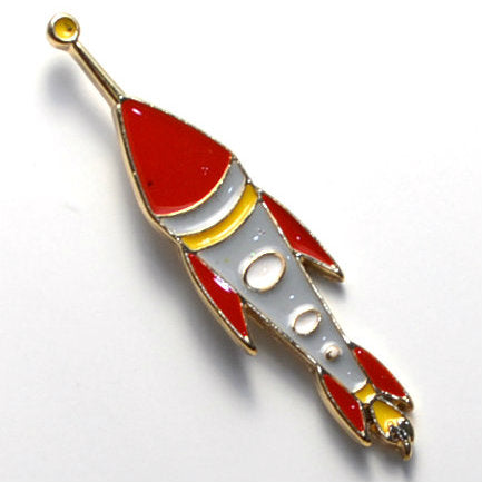 Rocket Enamel Pin (BR046)