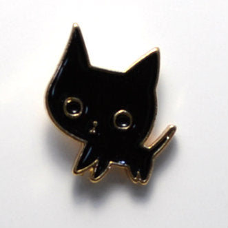 Black Cat Enamel Pin (BR071)