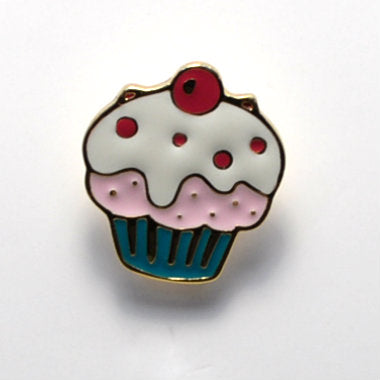 Cupcake Enamel Pin (BR086)