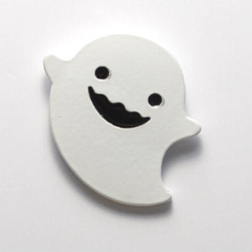 Happy Ghost Enamel Pin (BR146)