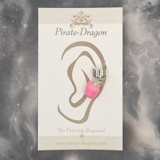 Pink Apple Non-Pierced Ear Cuff (EC2523)