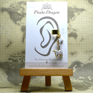 Non-Pierced Earcuff - Giraffe (EC4071)