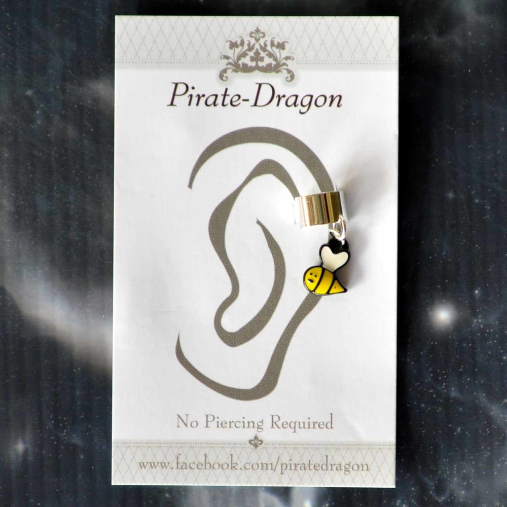 Bee Non-Pierced Ear Cuff (EC4198)