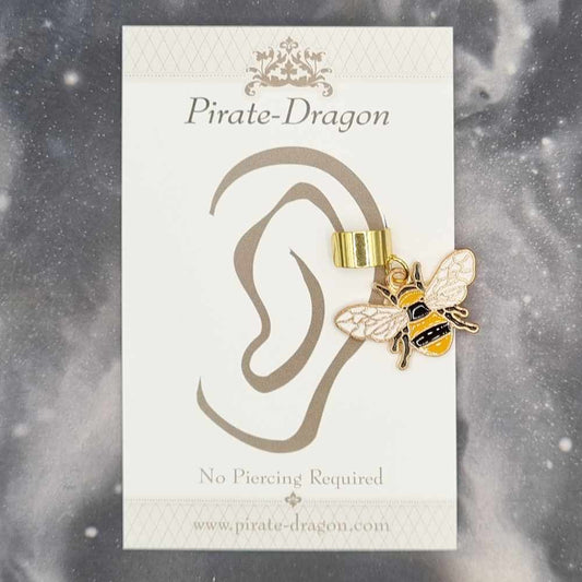 Bee - Non-Pierced Earcuff (EC4415)