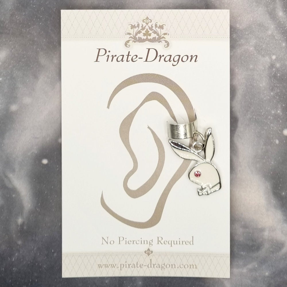 White Rabbit Non-Pierced Ear Cuff (EC4577)