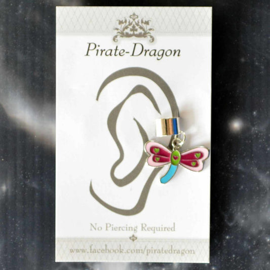 Butterfly/Dragonfly Non-Pierced Ear Cuff (EC4612)