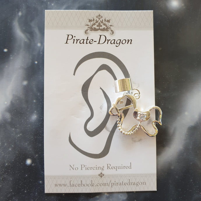 Silver Horse Non-Pierced Ear Cuff (EC9130)