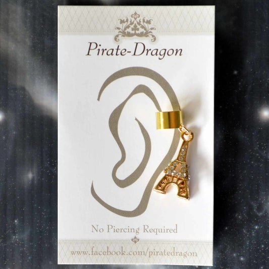 Eiffel Tower Non-Pierced Ear Cuff (EC9160)
