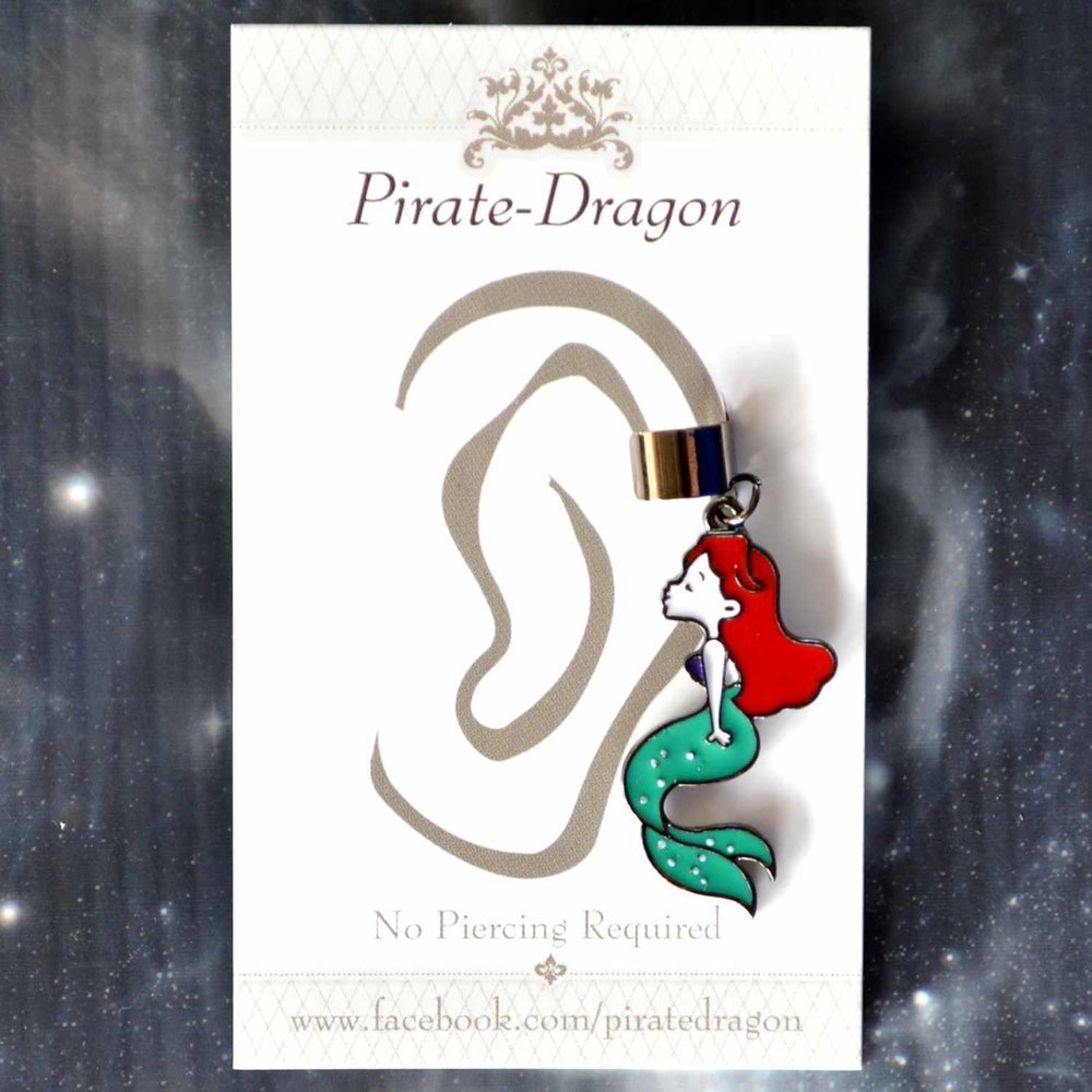 Mermaid Non-Pierced Ear Cuff (EC9444)