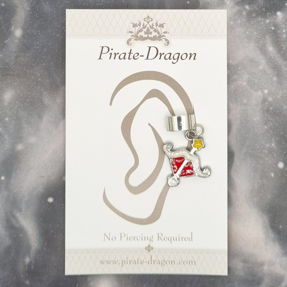Bow & Arrow (Sagittarius) Non-Pierced Ear Cuff (EC9540)