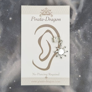 Silver Sun Non-Pierced Ear Cuff (EC9693)