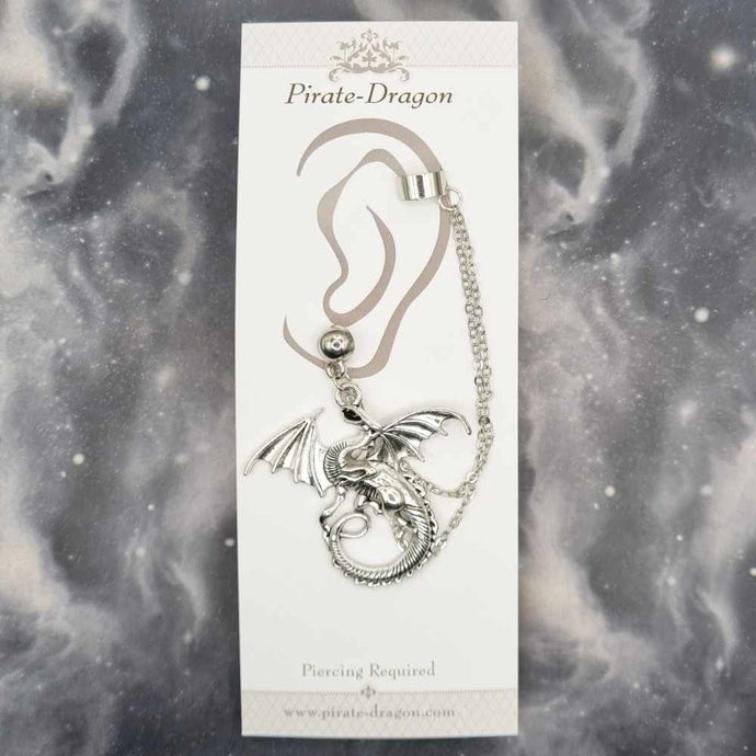 Silver Dragon with Silver Chains (EC99372)