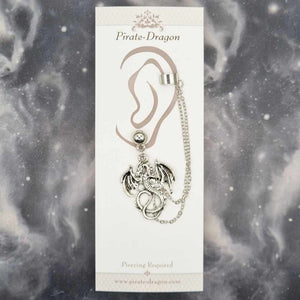 Silver Dragon with Silver Chains (EC99374)