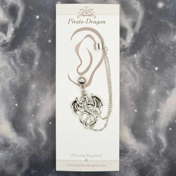 Silver Dragon with Silver Chains (EC99374)