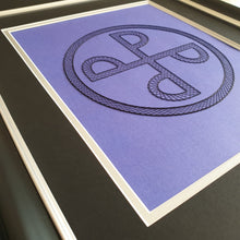 Load image into Gallery viewer, The Phantom - The Good Mark - Inspired Card Embroidery Kit (Purple Card)