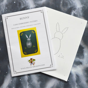 Bunny - Gift Card Embroidery Pattern