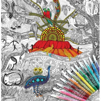 Land Downunder ColourAway POSTER KIT (24 x 34 inch)