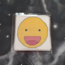 Load image into Gallery viewer, Happy Emoji 1 - Counted Cross Stitch KIT