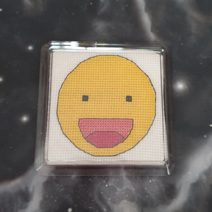 Happy Emoji 1 - Counted Cross Stitch KIT