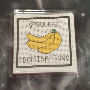 Seedless Abominations - Counted Cross Stitch Pattern - Digital Pattern - INSTANT DOWNLOAD